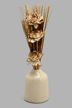 تنزيل الصورة على معرض الصور، Redtag-Beige-Scented-Floral-Potpourri-With-Jar-Pot-Pourri-Home-Decor-