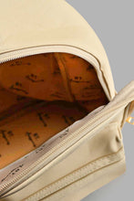 Load image into Gallery viewer, Redtag-Beige-Backpack-Colour:Beige,-Filter:Girls-Accessories,-GIR-Backpacks,-New-In,-New-In-GIR-ACC,-Non-Sale,-S22A-Girls-