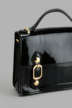 Load image into Gallery viewer, Redtag-Black-Crossbody-Bag-Colour:Black,-Filter:Girls-Accessories,-GIR-Handbags,-New-In,-New-In-GIR-ACC,-Non-Sale,-S22A-Girls-