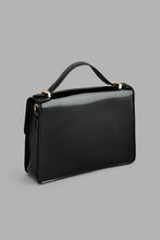 Load image into Gallery viewer, Redtag-Black-Crossbody-Bag-Colour:Black,-Filter:Girls-Accessories,-GIR-Handbags,-New-In,-New-In-GIR-ACC,-Non-Sale,-S22A-Girls-