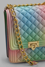 Load image into Gallery viewer, Redtag-Multicolour-Quilted-Crossbody-Bag-Cross-Body-Bags-Girls-