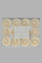 Load image into Gallery viewer, White Oriental Summer Tealight Set (12 Piece)