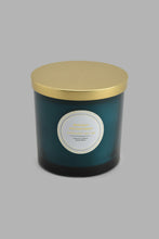 Load image into Gallery viewer, Redtag-Blue-Candle-Jar-With-Lid-Candles-Home-Decor-