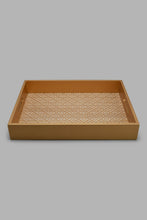 تنزيل الصورة على معرض الصور، Redtag-Gold-Rectangle-Tray-(Large)-Trays-Home-Dining-