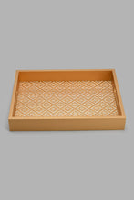 تنزيل الصورة على معرض الصور، Redtag-Gold-Rectangle-Tray-(Small)-Trays-Home-Dining-