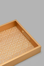 تنزيل الصورة على معرض الصور، Redtag-Gold-Rectangle-Tray-(Small)-Trays-Home-Dining-