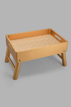 Load image into Gallery viewer, Redtag-Gold-Bed-Tray-With-Folding-Legs-Trays-Home-Dining-