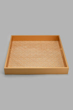 تنزيل الصورة على معرض الصور، Redtag-Gold-Square-Tray-Trays-Home-Dining-