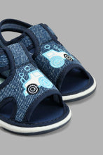 Load image into Gallery viewer, Redtag-Denim-Car-Trim-Pump-Pumps-Infant-Boys-1 to 3 Years