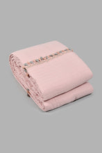Load image into Gallery viewer, Redtag-Pink-Tassel-3-Piece-Bedspread-Set-(Double-Size)-Colour:Pink,-Filter:Home-Bedroom,-HMW-BED-Bedspreads,-New-In,-New-In-HMW-BED,-Non-Sale,-S22B,-Section:Homewares-Home-Bedroom-