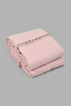 Load image into Gallery viewer, Redtag-Pink-Tassel-3-Piece-Bedspread-Set-(King-Size)-Colour:Pink,-Filter:Home-Bedroom,-HMW-BED-Bedspreads,-New-In,-New-In-HMW-BED,-Non-Sale,-S22B,-Section:Homewares-Home-Bedroom-