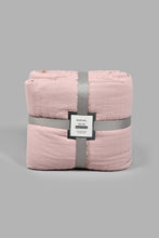 Load image into Gallery viewer, Redtag-Pink-Tassel-3-Piece-Bedspread-Set-(King-Size)-Colour:Pink,-Filter:Home-Bedroom,-HMW-BED-Bedspreads,-New-In,-New-In-HMW-BED,-Non-Sale,-S22B,-Section:Homewares-Home-Bedroom-