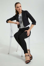 Load image into Gallery viewer, Redtag-Black-Bolero-Jackets-Women's-