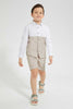 Redtag-Stone-Cut-And-Sew-Shirt-And-Short-Set-Sets-Boys-2 to 8 Years
