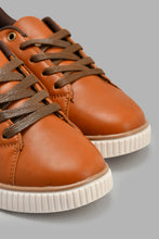 Load image into Gallery viewer, Redtag-Tan-Lace-Up-Sneaker-Sneakers-Senior-Boys-5 to 14 Years