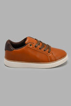 Load image into Gallery viewer, Redtag-Tan-Lace-Up-Sneaker-Sneakers-Senior-Boys-5 to 14 Years