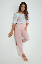 Load image into Gallery viewer, Redtag-Pink-Straight-Fit-Trouser-Colour:Pink,-Filter:Women's-Clothing,-Limited-Edition-Trousers,-New-In,-New-In-Women,-Non-Sale,-S22B,-Section:Women-Women's-