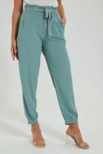 Load image into Gallery viewer, Redtag-Green-Straight-Fir-Trouser-Colour:Green,-Filter:Women's-Clothing,-Limited-Edition-Trousers,-New-In,-New-In-Women,-Non-Sale,-S22B,-Section:Women-Women's-