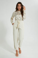 Load image into Gallery viewer, Redtag-Cream-Straight-Fit-Trouser-Colour:Cream,-Filter:Women's-Clothing,-Limited-Edition-Trousers,-New-In,-New-In-Women,-Non-Sale,-S22B,-Section:Women-Women's-