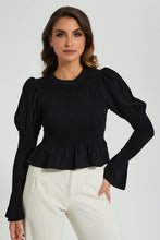تنزيل الصورة على معرض الصور، Redtag-Black-Crinkled-Bottom-Top-Colour:Black,-Filter:Women's-Clothing,-Limited-Edition-Tops,-New-In,-New-In-Women,-Non-Sale,-S22B,-Section:Women-Women's-