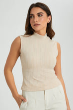 تنزيل الصورة على معرض الصور، Redtag-Beige-Sleeveless-Top-Colour:Beige,-Filter:Women's-Clothing,-Limited-Edition-Tops,-New-In,-New-In-Women,-Non-Sale,-S22B,-Section:Women-Women's-