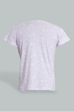 تنزيل الصورة على معرض الصور، Redtag-Purple-Pajama-Sets-Pyjama-Sets-Senior-Girls-9 to 14 Years