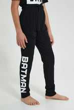 تنزيل الصورة على معرض الصور، Redtag-Black-Batman-Night-Suit-Pyjama-Sets-Senior-Boys-9 to 14 Years