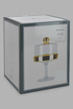 تنزيل الصورة على معرض الصور، Redtag-Gold-Glass-Cake-Stand-With-Dome-Category:Canisters-And-Jars,-Colour:Gold,-Filter:Home-Dining,-HMW-DIN-Sto-Storage,-New-In,-New-In-HMW-DIN,-Non-Sale,-PERIGOLD,-S22B,-Section:Homewares-Home-Dining-