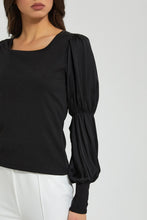 تنزيل الصورة على معرض الصور، Redtag-Satin-Sleeve-Blouse-Tops-Women's-