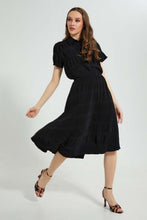 Load image into Gallery viewer, Redtag-Black-Pleated-Skirt-Skirts-Women's-