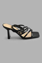 Load image into Gallery viewer, Redtag-Black-Strappy-Sandal-Mules-Women's-