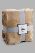 Load image into Gallery viewer, Beige Plain Ultra Soft Blanket (Double Size)