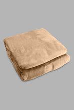 Load image into Gallery viewer, Beige Plain Ultra Soft Blanket (Double Size)