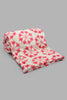 Redtag-Pink-Floral-Printed-Blanket-(Single-Size)-Category:Blankets,-Colour:Pink,-Filter:Home-Bedroom,-HMW-BED-Blankets,-New-In,-New-In-HMW-BED,-Non-Sale,-S22C,-Section:Homewares-Home-Bedroom-