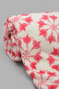 Redtag-Pink-Floral-Printed-Blanket-(Single-Size)-Category:Blankets,-Colour:Pink,-Filter:Home-Bedroom,-HMW-BED-Blankets,-New-In,-New-In-HMW-BED,-Non-Sale,-S22C,-Section:Homewares-Home-Bedroom-