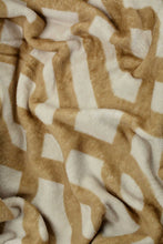 Load image into Gallery viewer, Redtag-Beige-Geometric-Print-Ultra-Soft-Blanket-(Double-Size)-Category:Blankets,-Colour:Beige,-Filter:Home-Bedroom,-HMW-BED-Blankets,-New-In,-New-In-HMW-BED,-Non-Sale,-S22C,-Section:Homewares-Home-Bedroom-