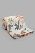 Load image into Gallery viewer, Redtag-Multicolour-Leaf-Print-Ultra-Soft-Blanket-(Double-Size)-Category:Blankets,-Colour:Multicolour,-Filter:Home-Bedroom,-HMW-BED-Blankets,-New-In,-New-In-HMW-BED,-Non-Sale,-S22C,-Section:Homewares-Home-Bedroom-
