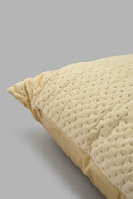 Load image into Gallery viewer, Redtag-Beige-Pinsonic-Velvet-Floor-Cushion-Floor-Cushions-Home-Bedroom-