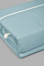 Load image into Gallery viewer, Redtag-Teal-And-Ivory-Reversible-3-Piece-Duvet-Cover-Set-(Double-Size)-Colour:Ivory,-Colour:Teal,-Filter:Home-Bedroom,-HMW-BED-Duvet-Covers,-New-In,-New-In-HMW-BED,-Non-Sale,-S22B,-Section:Homewares-Home-Bedroom-
