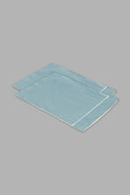 Load image into Gallery viewer, Redtag-Teal-And-Ivory-Reversible-3-Piece-Duvet-Cover-Set-(Double-Size)-Colour:Ivory,-Colour:Teal,-Filter:Home-Bedroom,-HMW-BED-Duvet-Covers,-New-In,-New-In-HMW-BED,-Non-Sale,-S22B,-Section:Homewares-Home-Bedroom-
