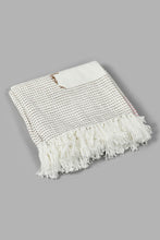 تنزيل الصورة على معرض الصور، Redtag-Multi-Colour-Hand-Work-Throw-With-Tassel-Throws-Home-Bedroom-