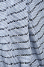 تنزيل الصورة على معرض الصور، Redtag-White/Navy-Geometric-Throw-With-Tassel-Throws-Home-Bedroom-