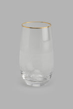 تنزيل الصورة على معرض الصور، Redtag-Clear-Tumbler-Set--With-Gold-Rim-(4-Piece)-Tumblers-Home-Dining-