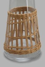 تنزيل الصورة على معرض الصور، Redtag-Brown-Glass-Decanter-With-Weaving-Jugs-Home-Dining-