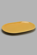 تنزيل الصورة على معرض الصور، Redtag-Mustard-Oval-Platter-Platter-Home-Dining-