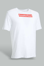 تنزيل الصورة على معرض الصور، Redtag-White-Graphic-Print-T-Shirt-All-Over-Prints-Men's-