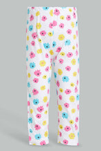تنزيل الصورة على معرض الصور، Redtag-Mint-Floral-Aop-Pyjama-Set-Pyjama-Sets-Infant-Girls-3 to 24 Months