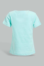 تنزيل الصورة على معرض الصور، Redtag-Mint-Floral-Aop-Pyjama-Set-Pyjama-Sets-Infant-Girls-3 to 24 Months