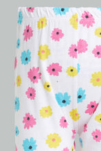 تنزيل الصورة على معرض الصور، Redtag-Mint-Floral-Aop-Pyjama-Set-Pyjama-Sets-Infant-Girls-3 to 24 Months