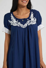 تنزيل الصورة على معرض الصور، Redtag-Navuy-Plain-Nightgown-Nightgowns-Women's-